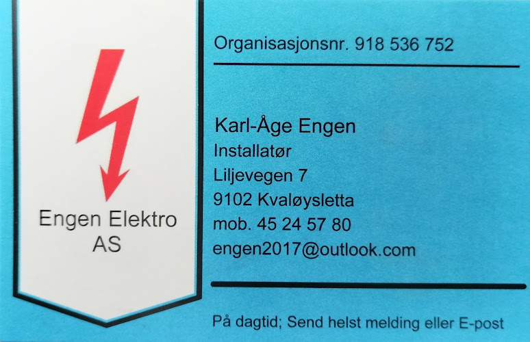 Bilde fra ENGEN ELEKTRO AS i Kvaløysletta